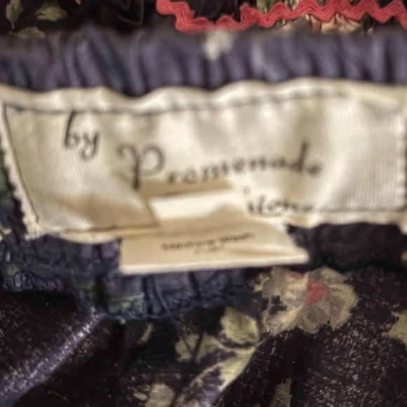 Promenade Fashions Vintage Weatern Tiered Floral Midi Skirt - Picture 5 of 5